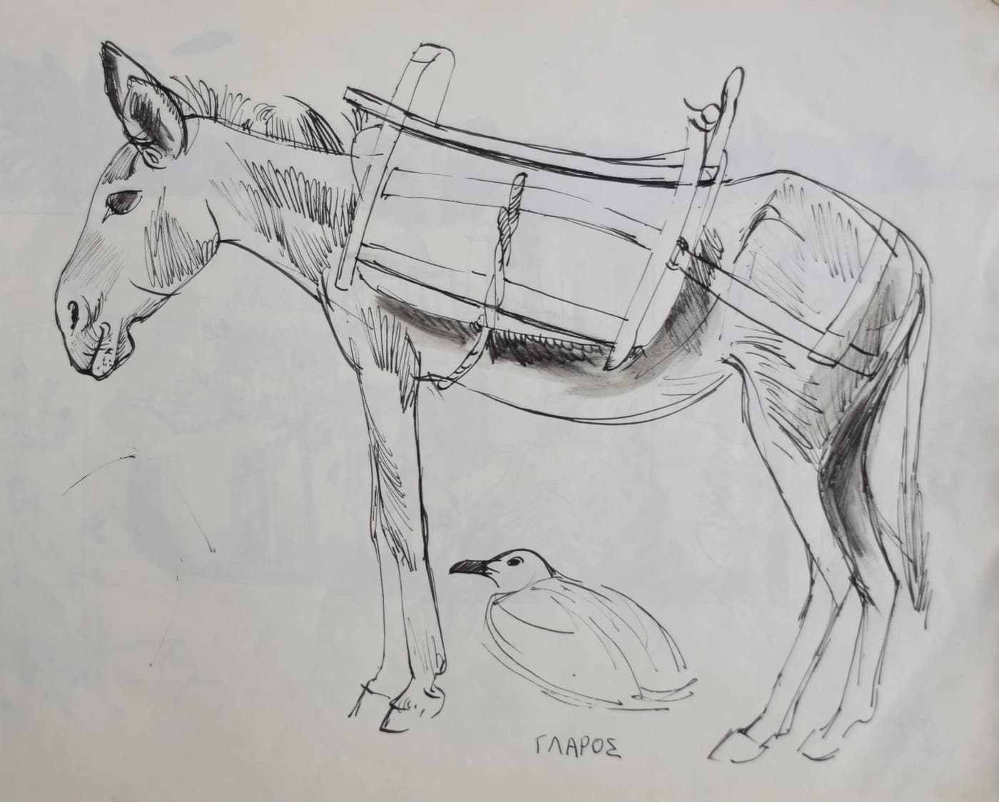 Esel in Griechenland